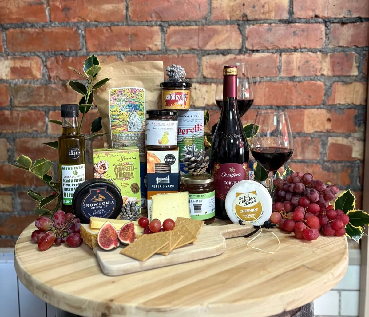 A Knowles Green Christmas hamper