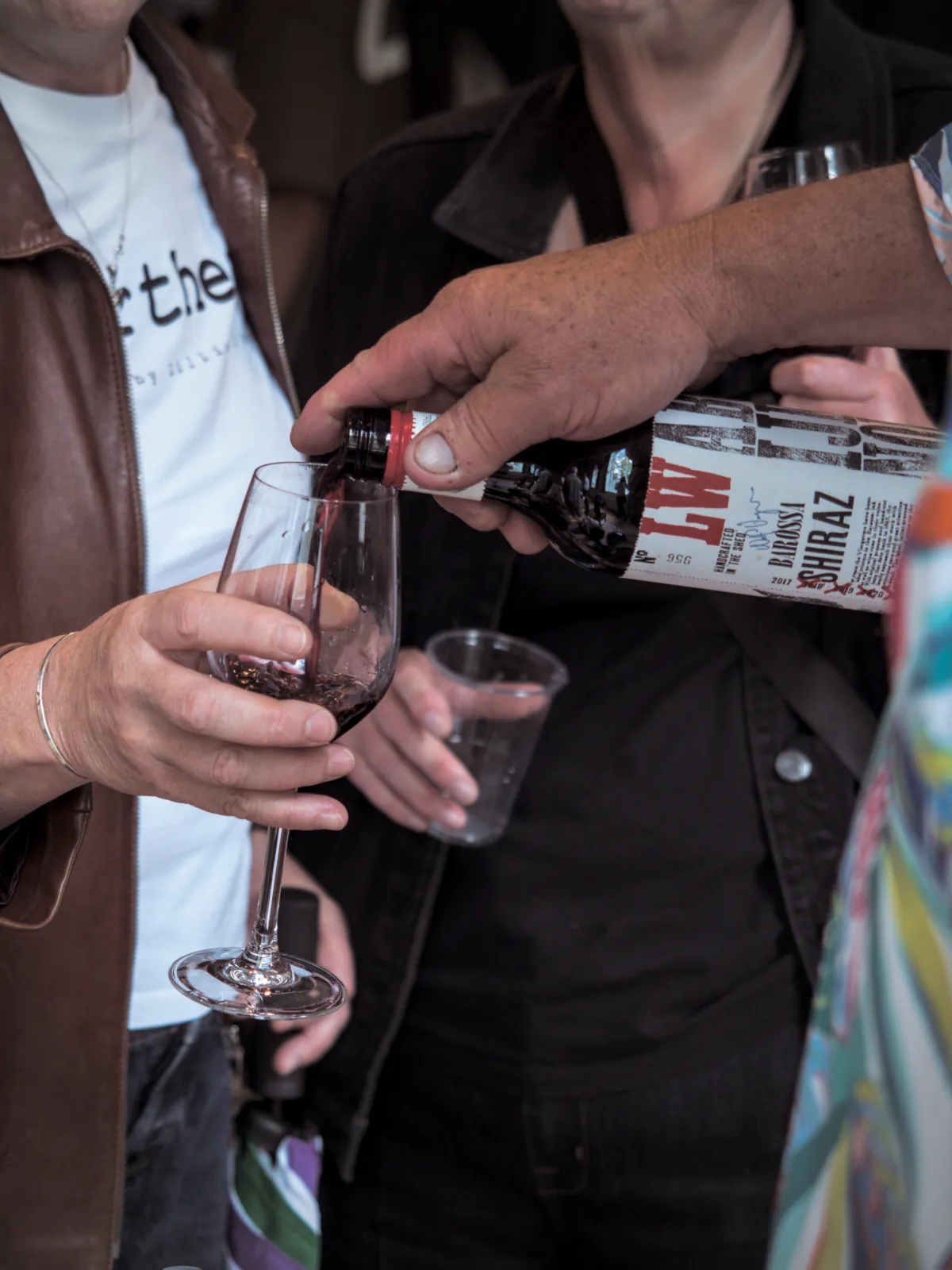 Guests mingling at the Bollington Wine Fair 2026